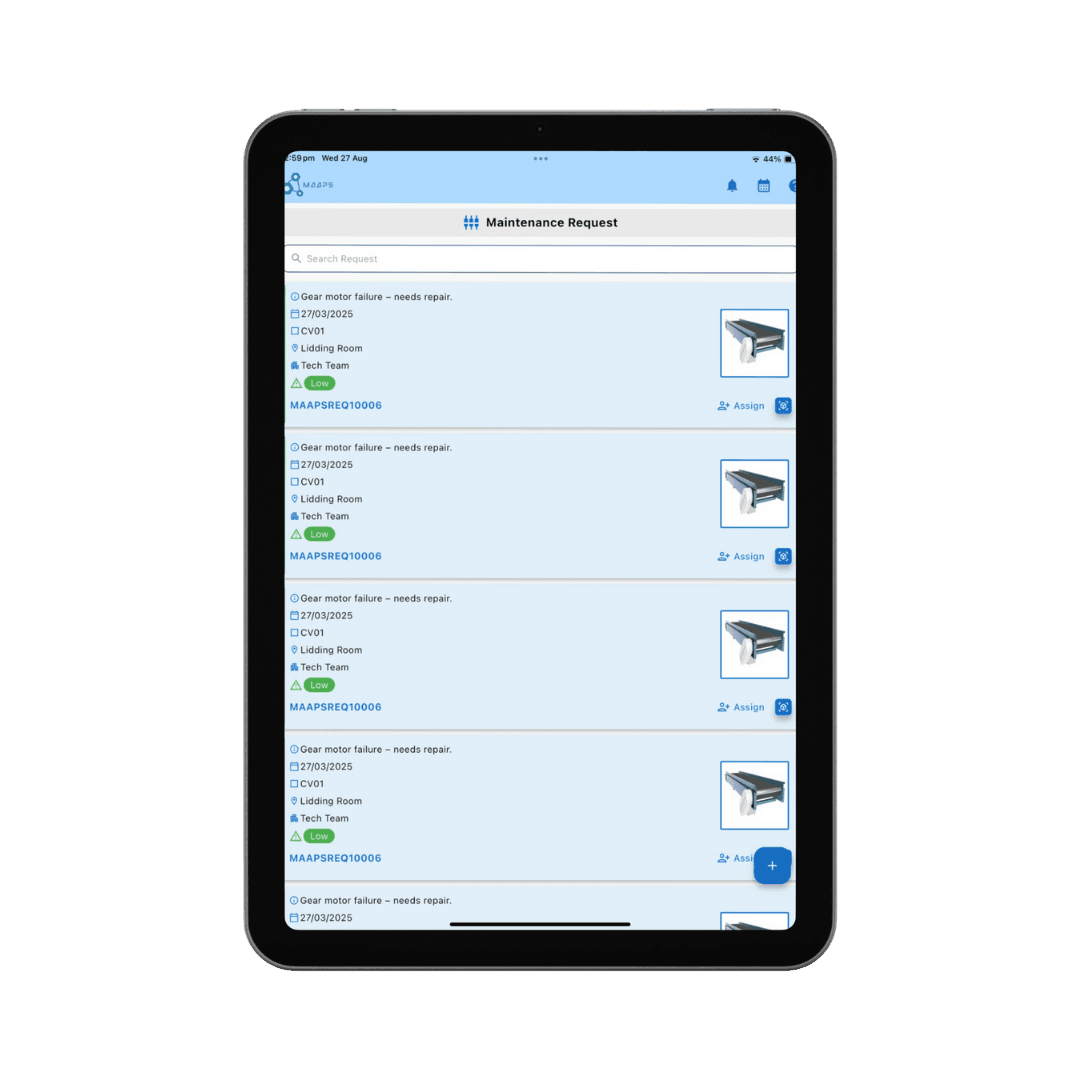 MAAPS on tablet